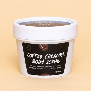 Coffee caramel body scrub