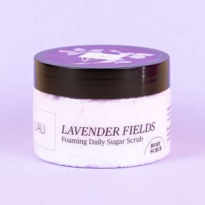 Lavender fields foaming daily sugar scrub